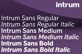 Intrum Sans Font